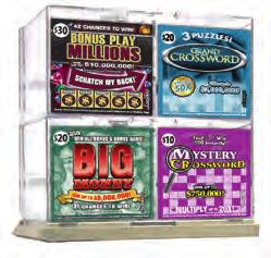 DISPLAY STARTING SEPTEMBER 24 TH OCTOBER 2018 32 BIN GUIDE RECOMMENDED SCRATCHERS TO REMOVE* 0 Game # 1280 0 Game # 1313 0 Game # 1313 Game # 1312 Please return these Scratchers to your Lottery Sales