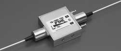 Variable optical attenuators (VA) YS-500 series The YS-500 is a variable optical attenuator applying the Faraday effect of LPE film.