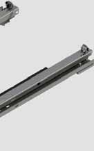 mounted to the bottom of the cabinet or to a fixed shelf/panel Overall cabinet depth Drawer length set 610 (24") 533 (21") 769R5330M NOTE: These runners are for 13 (1/2") drawer side thickness NOTE: