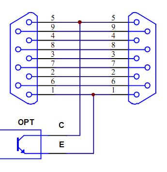 Connecting KEYIN and KEYOUT: IMPORTANT: The KEYOUT line is an open collector circuit capable of 45V @ 800mA maximum.
