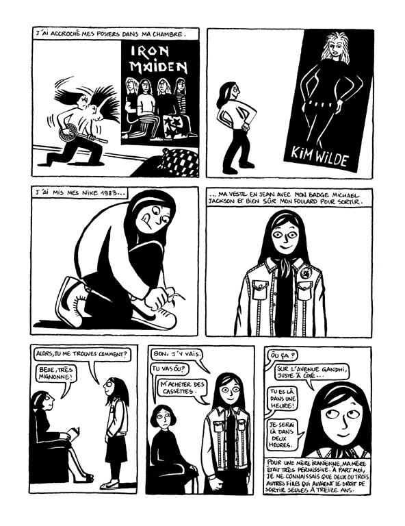 Process Create a sequential narrative: animated films, comics, and graphic novels Marjane