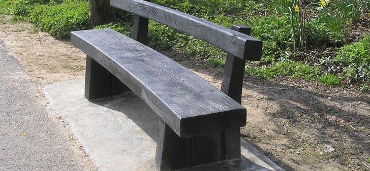 THE TOW PATH BENCH The Heavy-Duty Tow Path Bench is the ideal option for any project when looking for vandal resistant Lake or canal side landscape furniture and park benches.