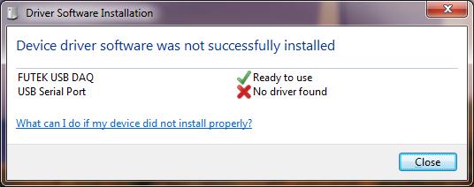 Please ignore this error message and close this window. 3.