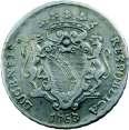 KINGDOM OF ITALY: Napoleon I, 1804-1814, AE soldo, 1809-M, Cr-3.2, small flan crack, ef $100-150 1618.