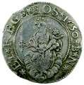 LUCCA: Commune, AR scudo (25.61g), 1653, KM-62, Dav-1375, crowned arms within wreath / St.