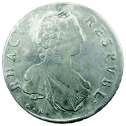 PARMA: Maria Luigia, 1815-1847, AR 5 lire, 1815, Cr-30, lovely strike, beautiful iridescent toning, choice au, R