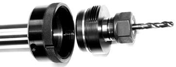 SHORT EXTRACTION QUICK CHANGE COLLET HOLDERS Single Angle Collet Chucks Uses Proven Stub Type Smith Lock Quick Change Shank Mounting of Customer s Choice Collets to be Ordered Separately Available