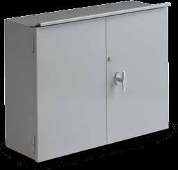 Electrical Enclosures CT SERIES ENCLOSURES NEMA 3R DOUBLE DOOR HINGE COVER Applications Enclosures are designed as a housing for current and voltage transformers, recorders, meters, junction, service