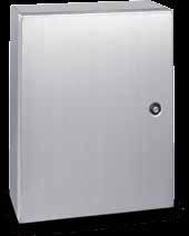 Electrical Enclosures N412 - SSC ULTIMATE SERIES ENCLOSURES NEMA 4X SINGLE DOOR WALL-MOUNT Applications N412SSC ULTIMATE Stainless Steel Series Enclosures are designed to house and protect electrical