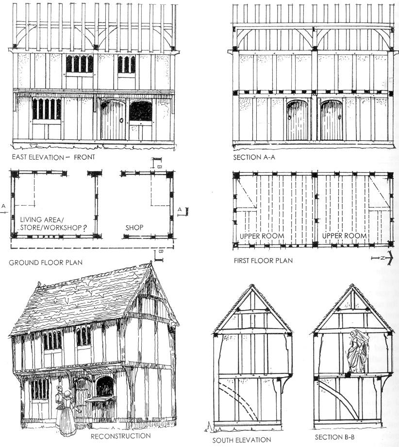 Timber Framed buildings of Elstow - part three.