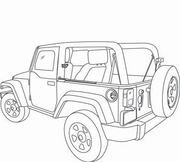 Remove Quarter Windows and Rear Window Refer to your owner s manual for instructions to remove any old hard or soft top components.