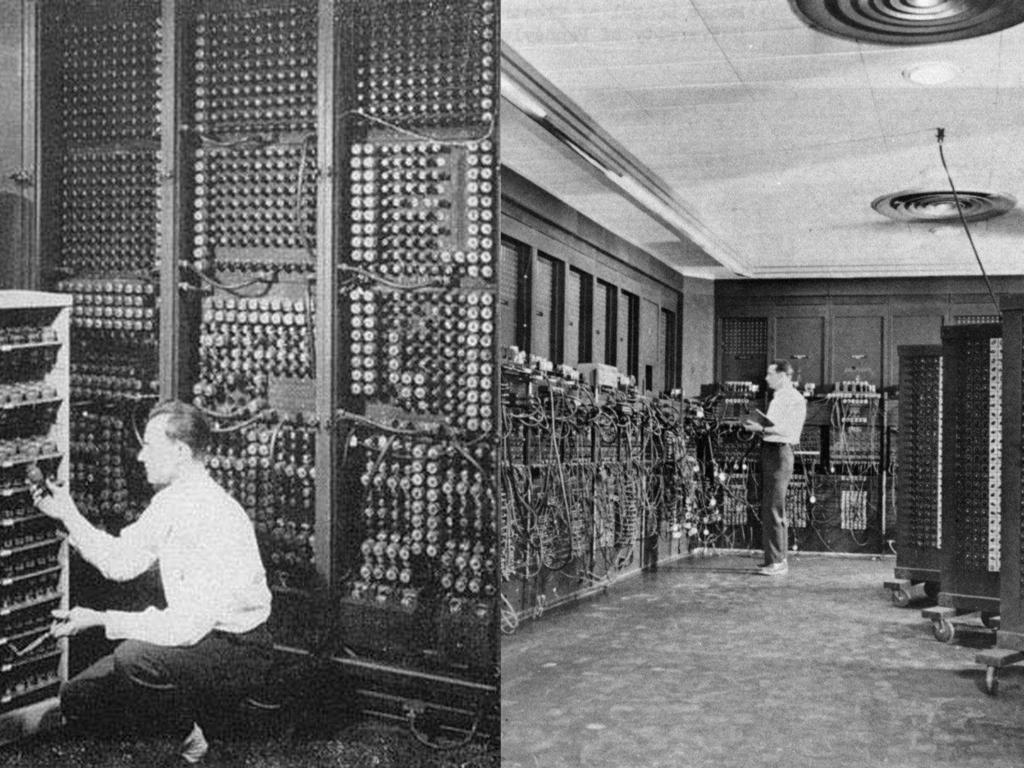 The age of computers The arrival of the first computers in the 20th century was the result of the need to automatically perform operations that were much more complex than those that could be done on