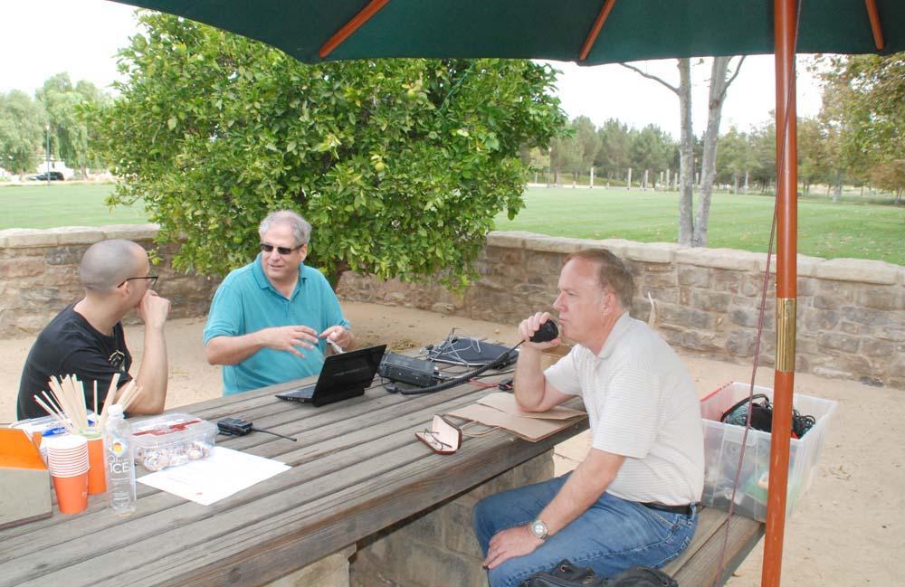 OCARC Board Meeting held at the Jeffery Open Space Park in
