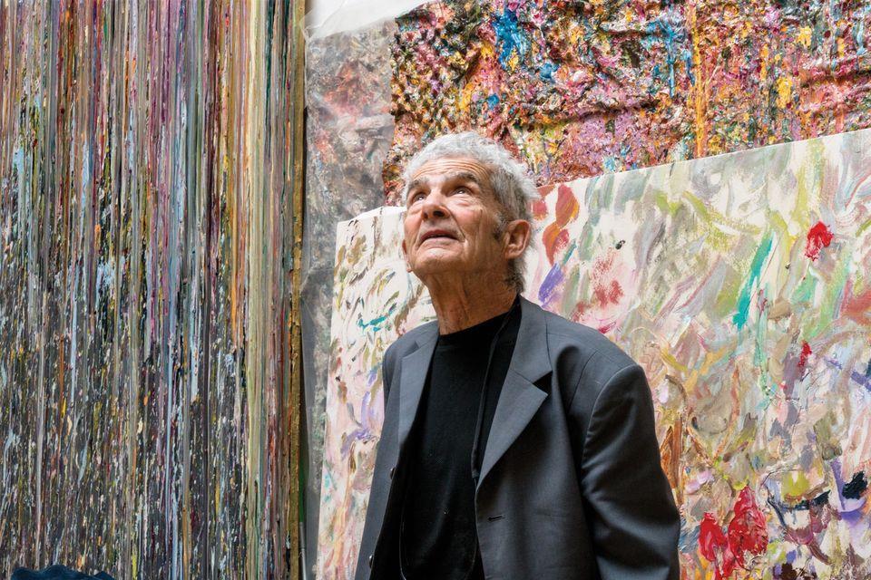Larry Poons was part of a group exhibition at New York s Museum of Modern Art in 1965, before his work became more radicalphoto: Jason Mandela, Courtesy: Loretta Howard Gallery How has the New York