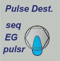 To use external pulses there was only one pulse input, and that normally was reserved for the keyboard. We ve simply added one more pulse input and give you a choice of destinations.
