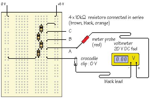 T7D02 What is the correct way to connect a voltmeter to a circuit? In parallel with the circuit T7D03 How is an ammeter usually connected to a circuit?