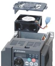 fan (1) (1) (2) Setting dial is the feature of Mitsubishi inverters.