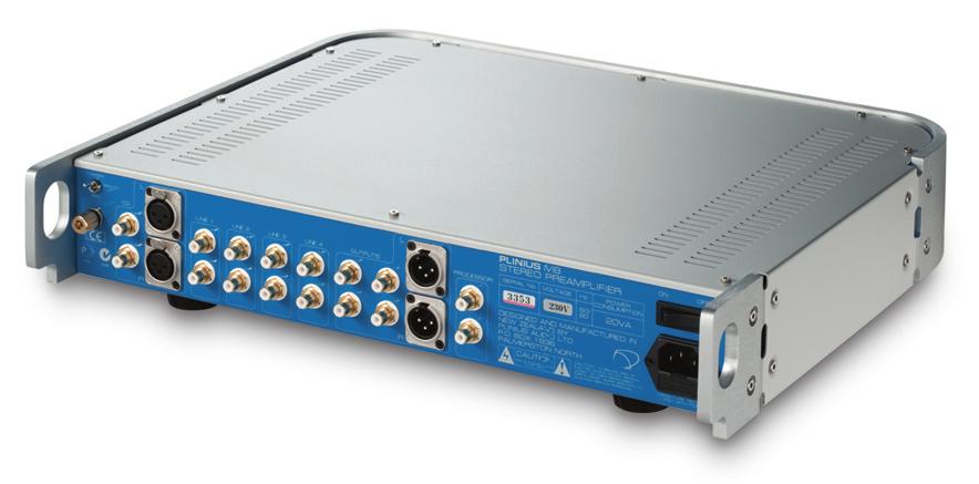 Preamplifier Output Interconnects SA-Reference Input NOTE: DO NOT connect XLR and RCA at the same time, use only one or the other.