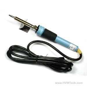 Soldering Iron Used to transfer heat to components intended