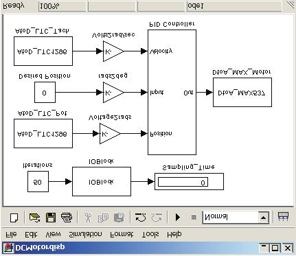 51 BS2 and MATLAB Serial Communication MATLAB Gets data from actuator blocks and