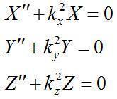 To solve this equation, we will use the technique of separation of variables. Here we assume that the function Fz(x, y, z) can be written as the product of three functions, each of a single variable.