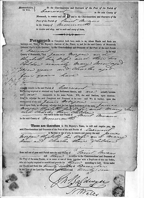 Copy of the removal order