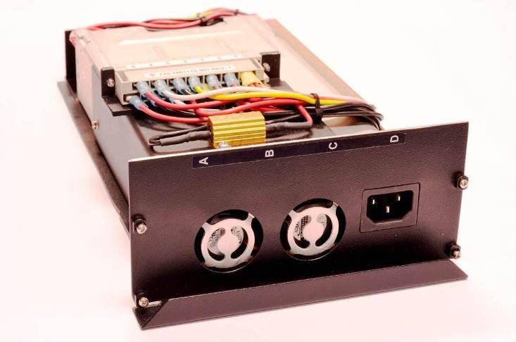 Power Supply Specifications - P/N 720-1280230-901 Input Voltage: 100-250Vac Input Current: 3.7-1.