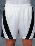 90 Deluxe Club Elite Series Vortex Soccer Short 100% high luster jacquard patterned polyester FEATURES: Sewn-in