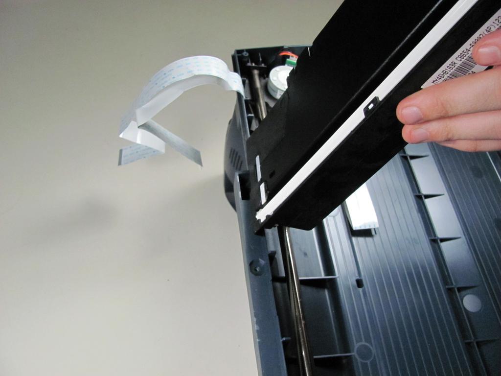 lamp on your printer's scanner.