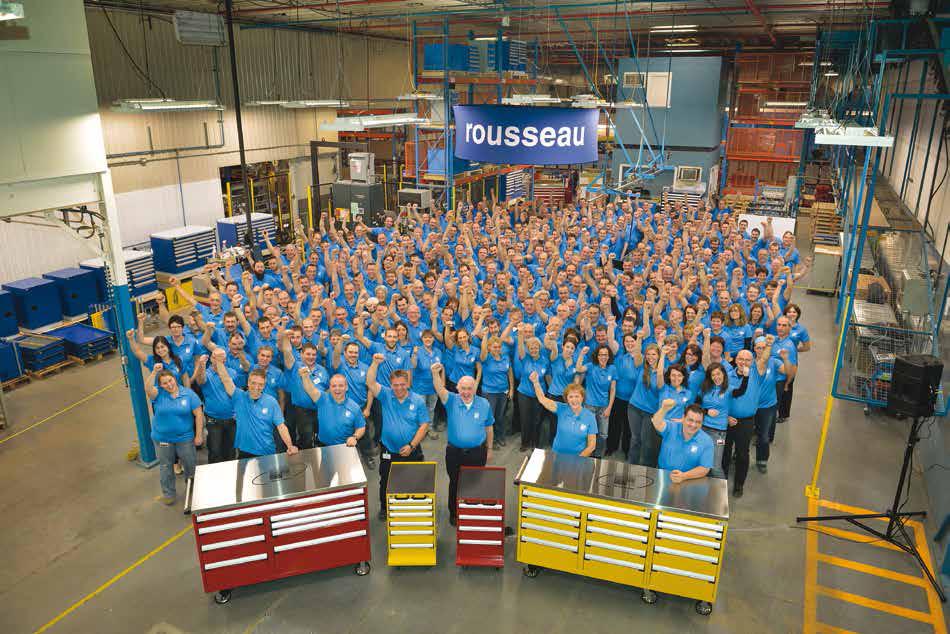 ROUSSEAU: THE COMPANY Rousseau: The Company For more than 60 years, Rousseau Metal inc.