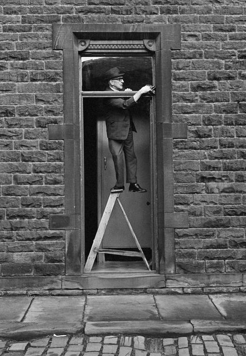 Photographs by Christopher Anderson, Henri Cartier-Bresson and Alex Webb show how doorways,