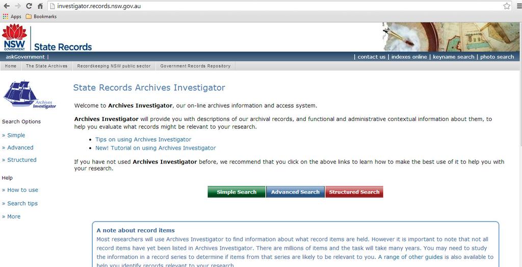 Archives in Brief (AIB) Archives in Brief (AIB) - These are fact sheets and they are a good starting point to find out more about State Records holdings.