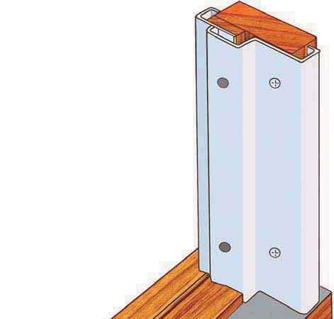 Anti-Vandal Front Entrance Doors Hardwood Laminated Doors with Frame Armour A frequent problem encountered on bulk door replacement schemes is the possible damage to internal decorations and finishes