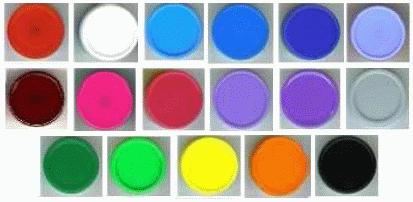 colors normally in stock Melbourne CT-20KFOCrimp(X) Red, White, Light Blue, Med Blue,Dark Blue,Powder