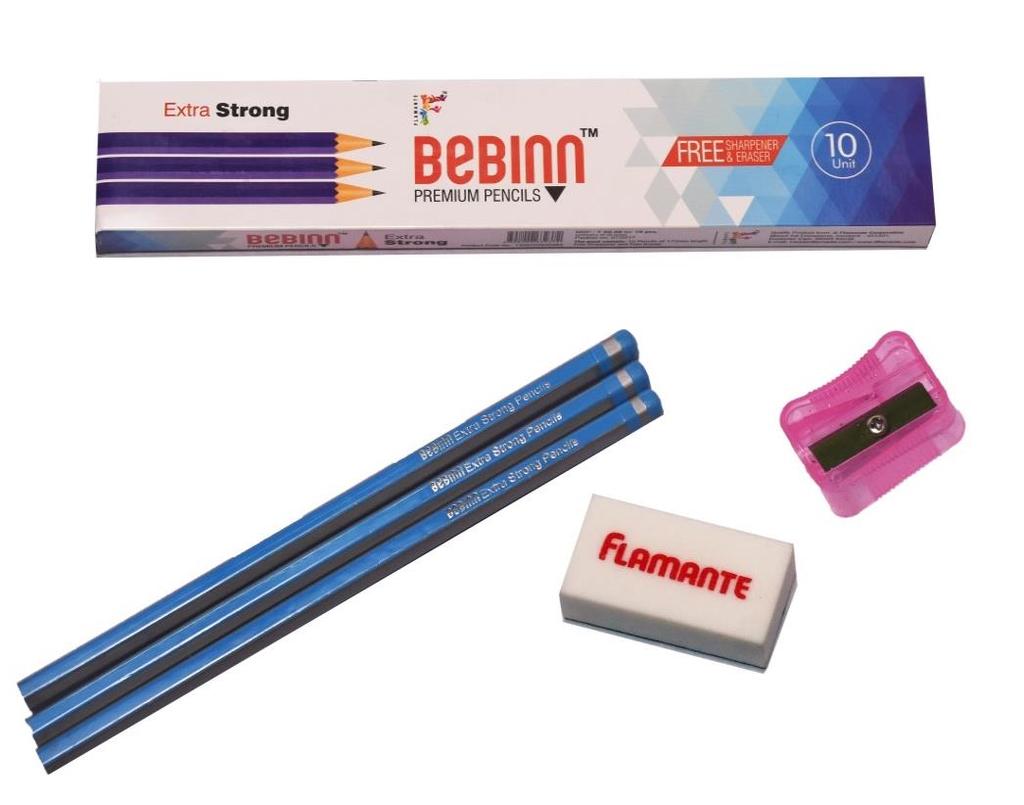 Bebinn Extra Strong Product Features Soft Wood Extra Strong Lead 2B Lead Advantages Easy to