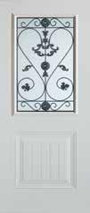 7100 Wrought Iron Collection When only the utmost in sophistication and security will do, this design combines a