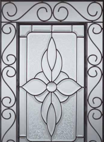 7000 Wrought Iron Collection The time honored tradition of forged iron is realized in this piece which combines