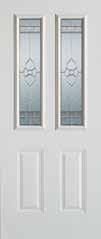 1103 Traditional Stained Glass Collection Lasting beauty is achieved by combining beveled and textured glass with a