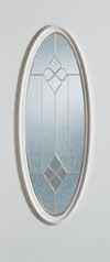 1040 Geometric Stained Glass Collection Clear beveled glass