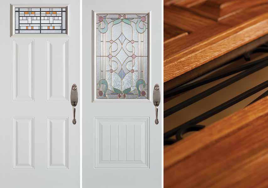 Art and technology are perfectly matched in this outstanding door collection.