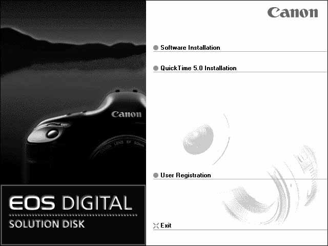 Software INSTRUCTIONS Windows EOS DIGITAL SOLUTION DISK Ver. 4 Please read these instructions carefully before using the EOS-1Ds software.
