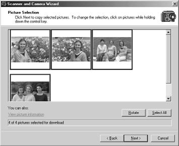 Downloading Images You can download images using a wizard, Explorer or the WIA TWAIN.