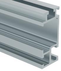HR150 (Open Rail): Features wire management channel and both 1/4 and 3/8 side slots, and 1/4 top slot