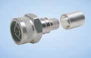 Connectors Inner Outer Finish* Part VSWR ** Coupling Contact Contact Body Length Width Weight