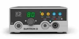 SURTRON 80D is a radiofrequency electrosurgical unit suitable for minor monopolar surgery.
