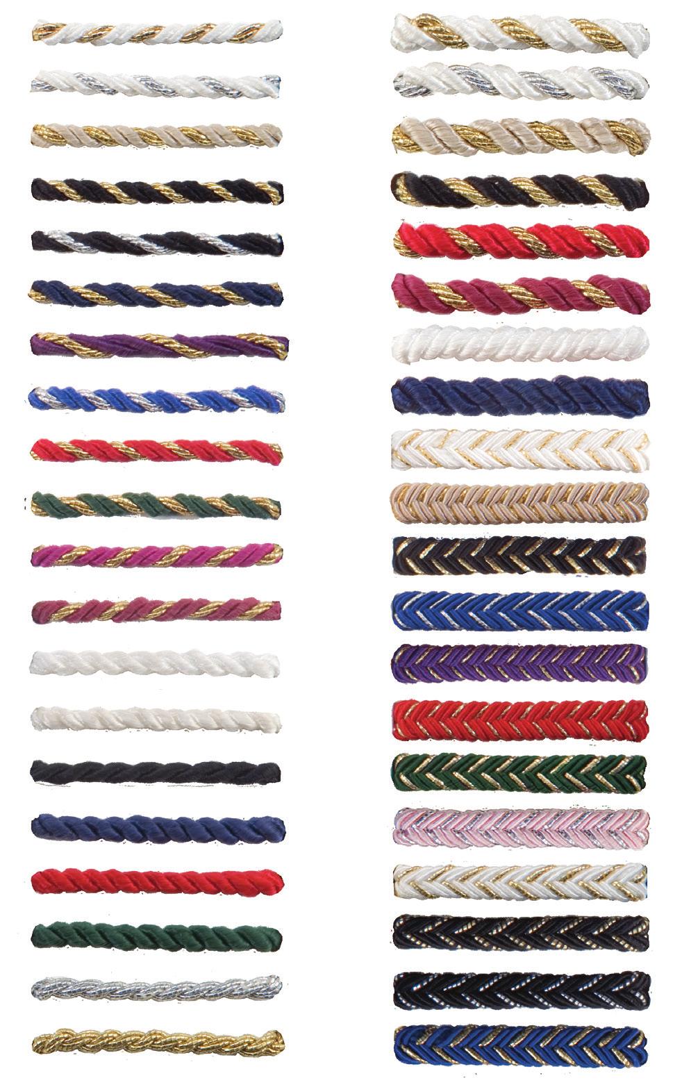 #9314 ROPE STYLES AND COLORS RP1 RP3 BEIGE RP5 RP2