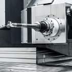+ + + RADIAL DRILLING MACHINE Working all around the part in a single setup (mold