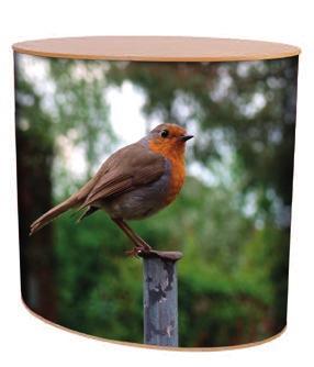 00 Optional Extras Raven Sparrow Blue Tit The Raven is a curved counter which incorporates an LCD mount to hold a 5kg