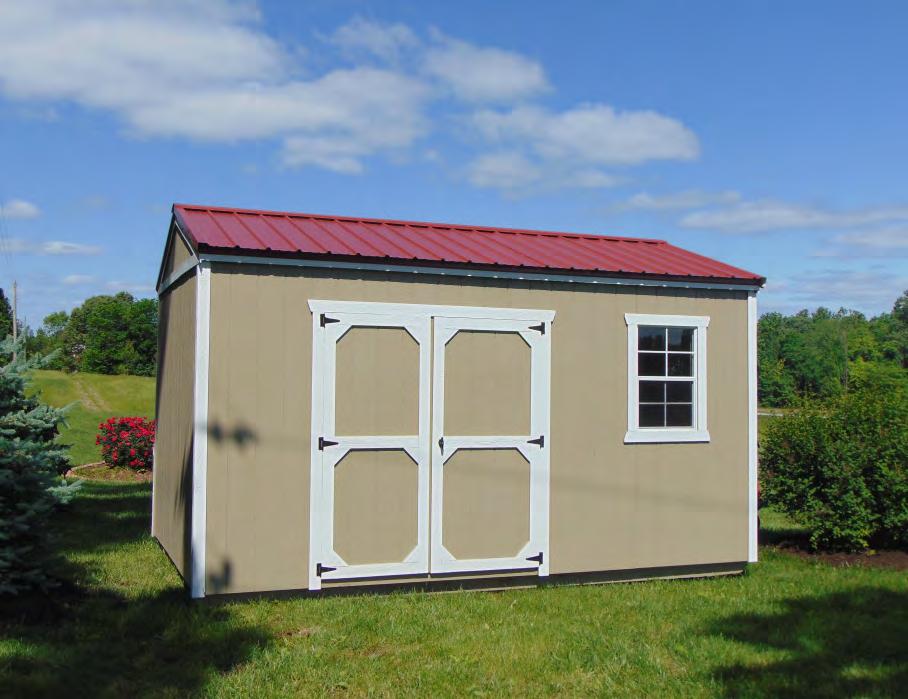 Urethane WEATHER SHIELD Roof Color: Taupe Side Color: Ebony Trim