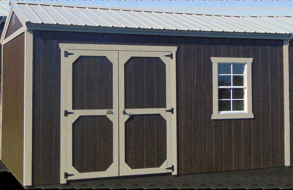 on 10 Wide & Wider 75 Side Wall Height on 8 Wide 6 Double Doors
